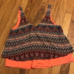Hollister Flowy Tank Top Size Small